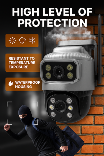 Wireless Outdoor Security Camera with Night Vision