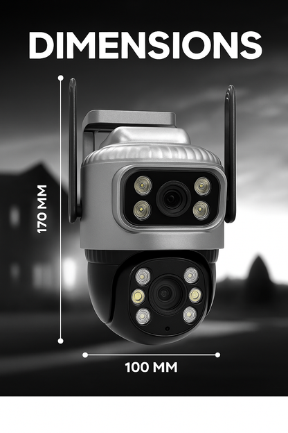 Wireless Outdoor Security Camera with Night Vision